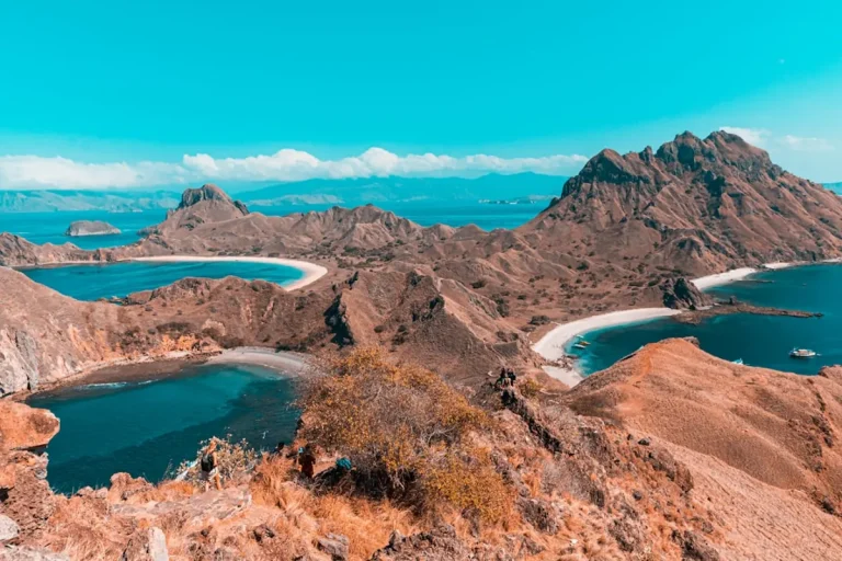 hiking Padar Island for sunrise